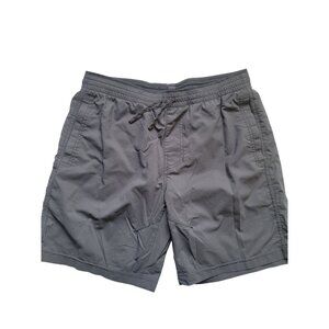 KÜHL Gray Elastic Waist Drawstring Shorts Men’s Size M Casual Outdoor Hiking